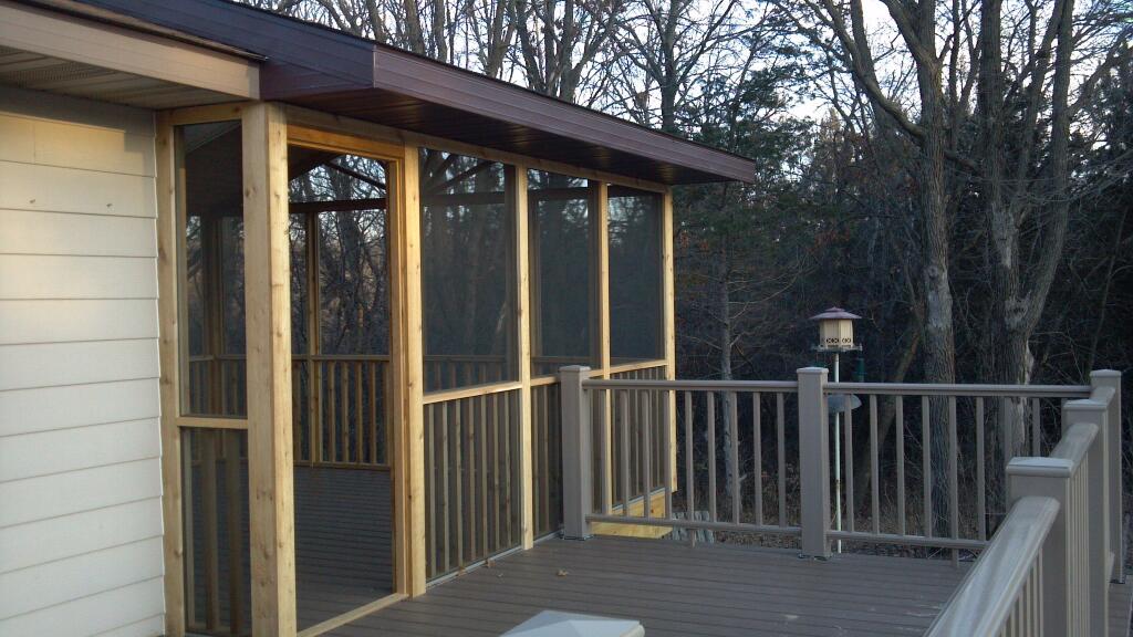 Screen Porch Addition and New Deck