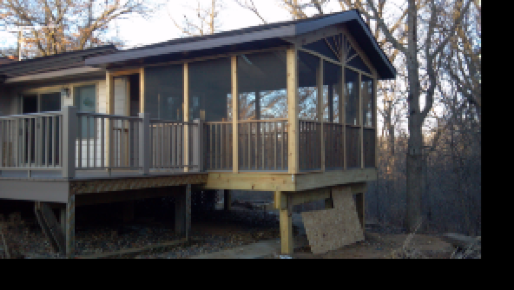Screen Porch Addition and New Deck