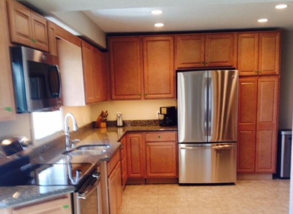 Kitchen Remodel | New cabinets, Granite countertop, new flooring